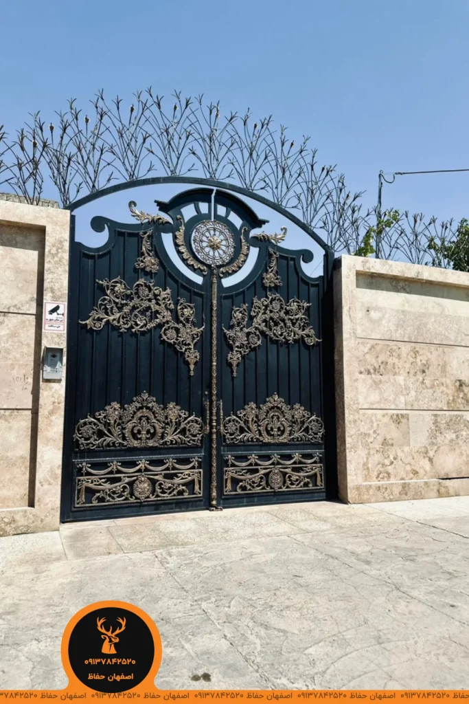 عکس نصب حفاظ شاخ گوزنی در آمل، ارتفاع ۱۱۰